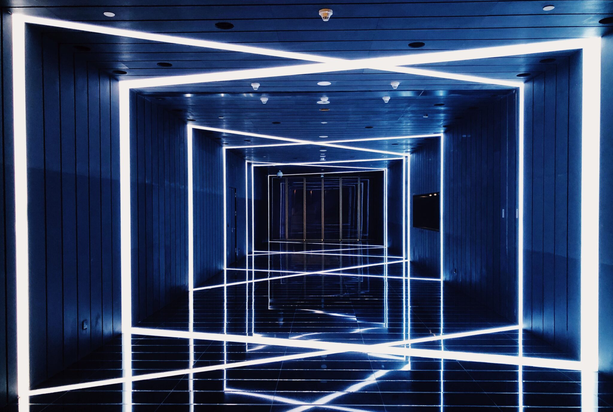 Image of abstract hallway