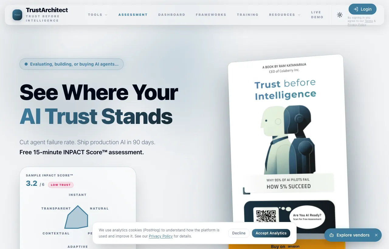 Trust Before Intelligence — Trust